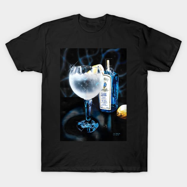 G&T Ice and a Slice T-Shirt by lucafon18